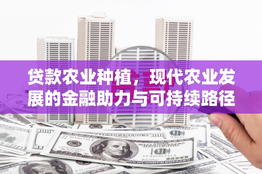 北京贷款农业种植，现代农业发展的金融助力与可持续路径