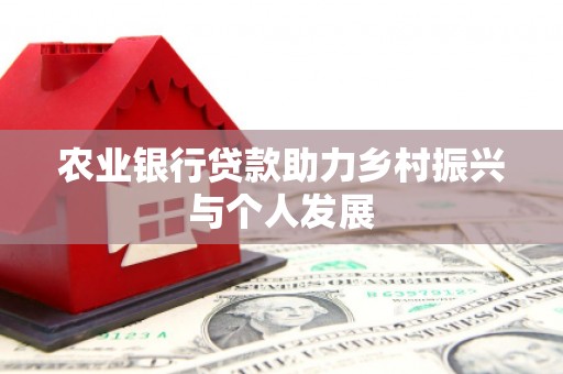 北京农业银行贷款助力乡村振兴与个人发展