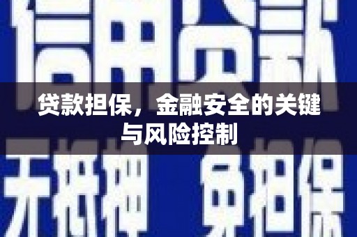 北京贷款担保，金融安全的关键与风险控制